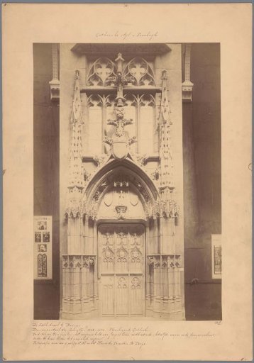 Portal of the sacristy of the Cathedral of Bourges