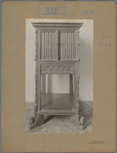 Side of a sideboard from the orphanage Paling and Van Foreest in Alkmaar