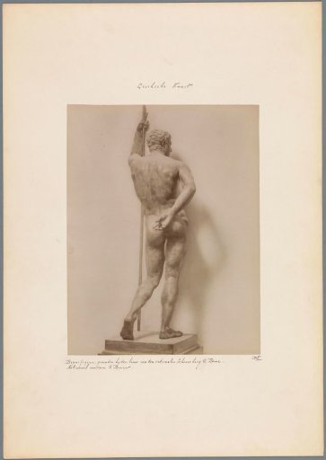 Hellenistic prince, seen from the back, in the Museo Nazionale Romano in Rome
