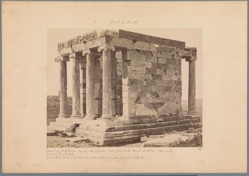 Temple of Athena Nike on the Acropolis in Athens