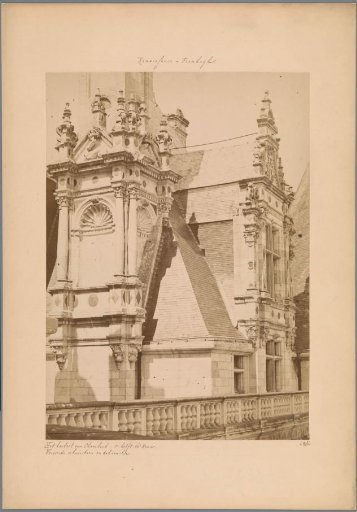 Part of the roof of the Château of Chambord