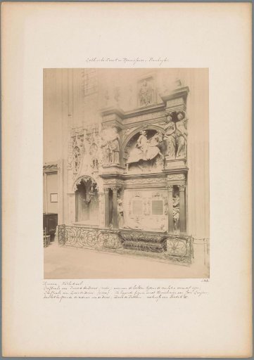 Tombs of Pierre II de Brézé and Louis de Brézé in the Cathedral of Rouen