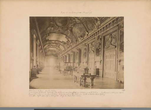 Galerie d'Apollon in the Musée du Louvre in Paris