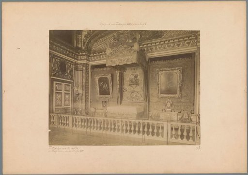 Bedroom of Louis XIV in the Palace of Versailles