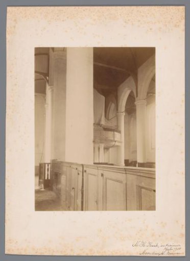 Interior of the Reformed Church of Noordwijk-Binnen