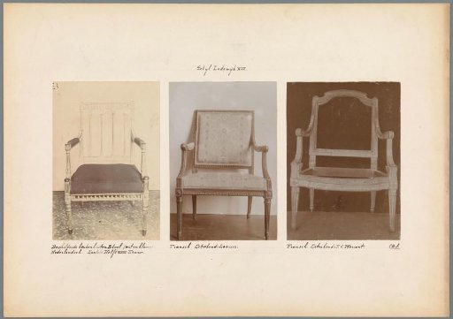 Three armchairs