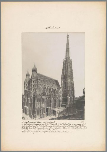 View of St. Stephen's Cathedral in Vienna
