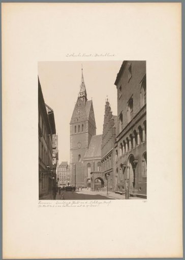 View of the Market Church in Hannover