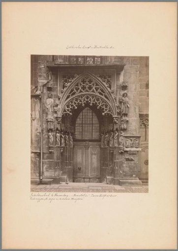 Portal of the St. Sebaldus Church in Nuremberg