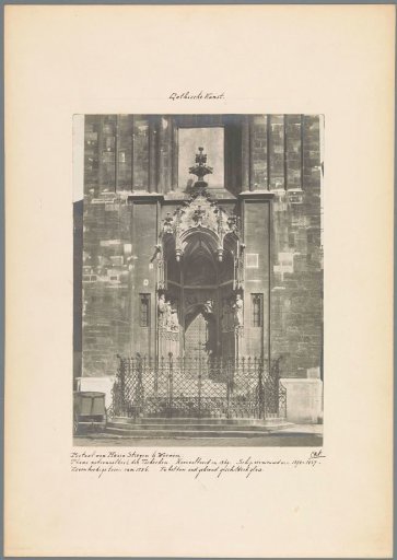 Portal of the Maria am Gestade Church in Vienna