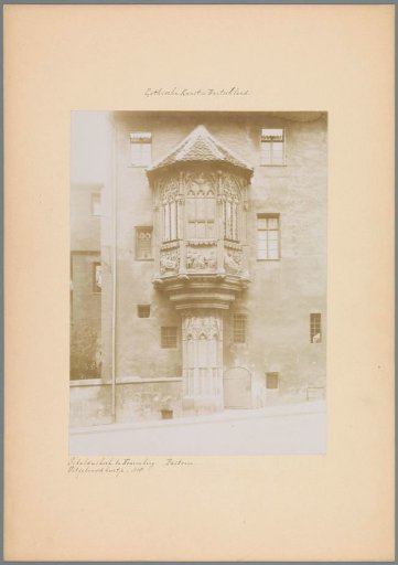 Exterior of the choir of the rectory of the St. Sebaldus Church in Nuremberg