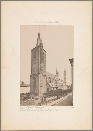 View of the St. Severinus Church in Cologne