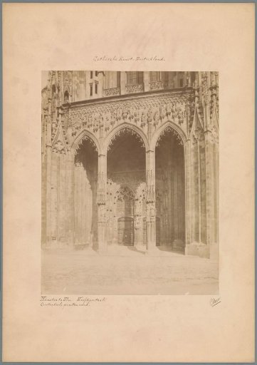 Portal of the Münster in Ulm