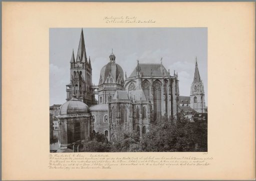 View of the Cathedral of Aachen