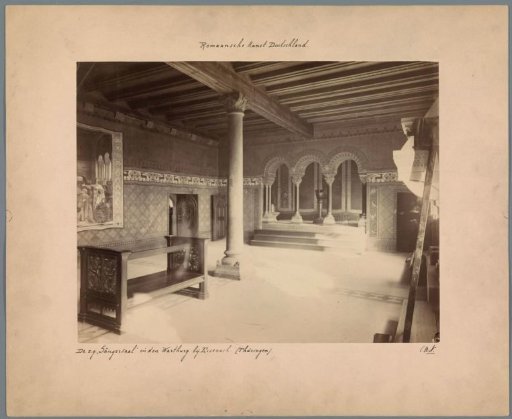 Interior of the Sängersaal in the Wartburg, Eisenach