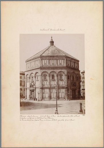 Exterior of the Baptistery, Florence
