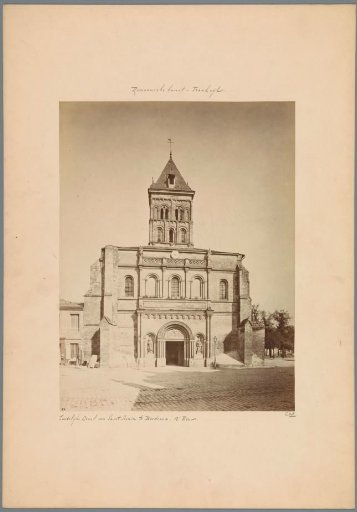 Exterior of the Basilica of Saint-Seurin, Bordeaux