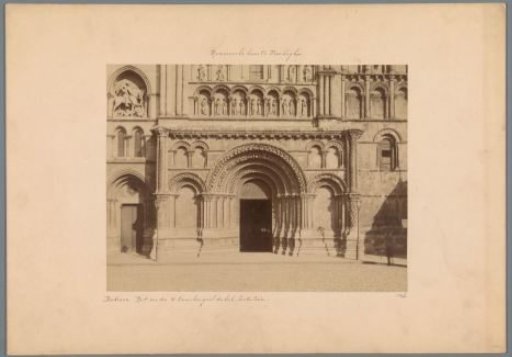 Portal of the Church of the Holy Cross, Bordeaux