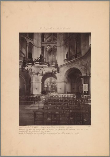 Interior of the Palatine Chapel in Aachen