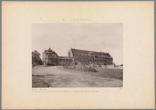 View of the Imperial Palace in Goslar