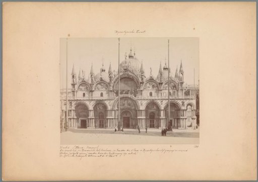 Exterior of the Basilica of San Marco in Venice