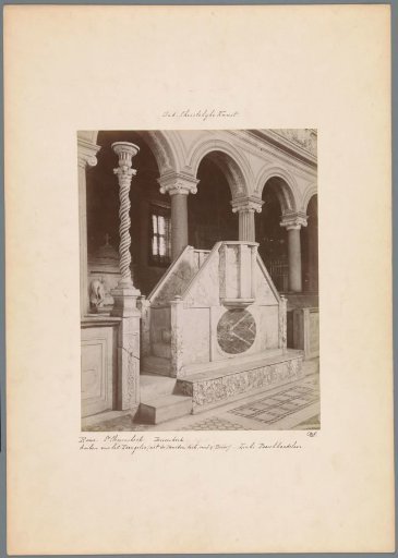 Pulpit in San Clemente, Rome