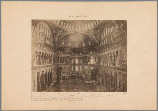 Interior of Hagia Sophia, Istanbul