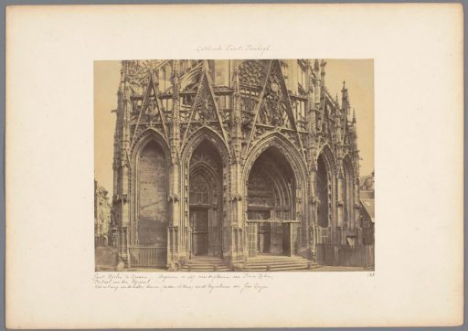 Portal of Saint-Maclou in Rouen