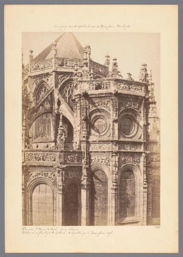 Exterior of the Choir of Saint-Pierre in Caen