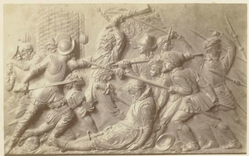 Relief with Scene from the Eighty Years' War