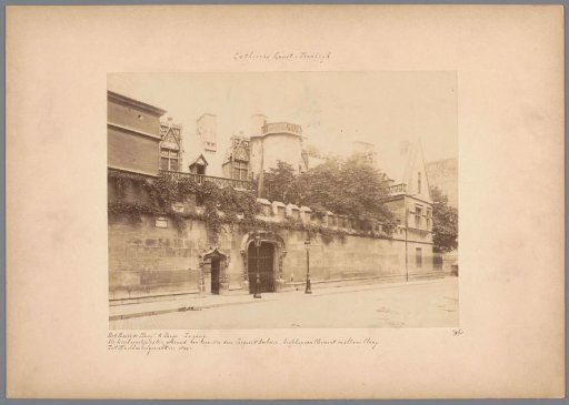 Facade of the Musée de Cluny in Paris