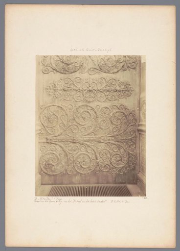 Door of Notre-Dame in Paris