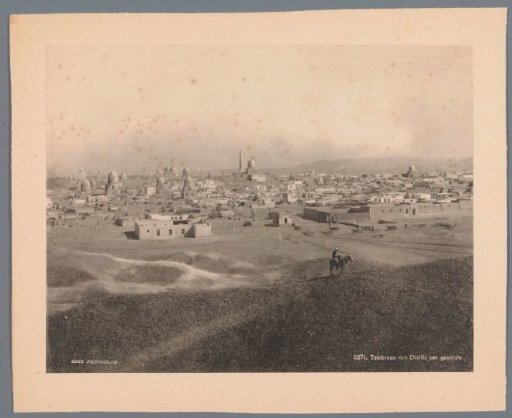 View of the tombs of the Caliphs at Cairo