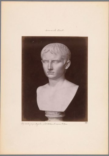Bust of the young Imperator Caesar Augustus