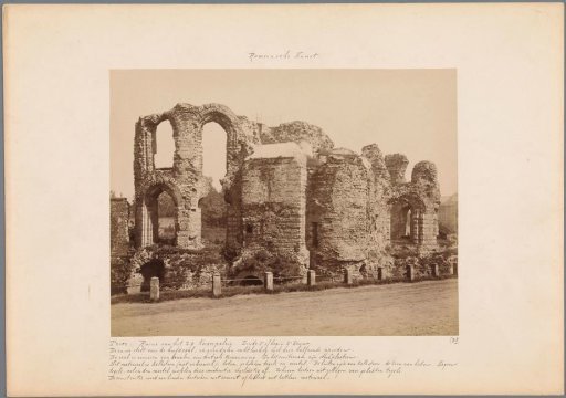 Ruins of the Imperial Baths in Trier