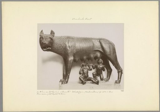 Statue of the Capitoline Wolf with Romulus and Remus