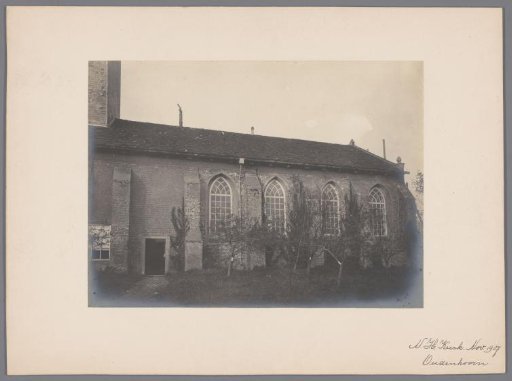 View of the Reformed Church at Oudenhoorn