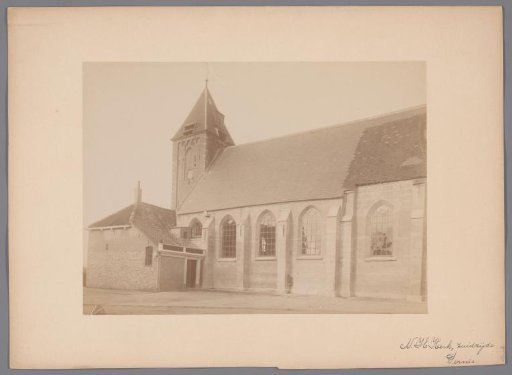 South side of the Reformed Church at Pernis