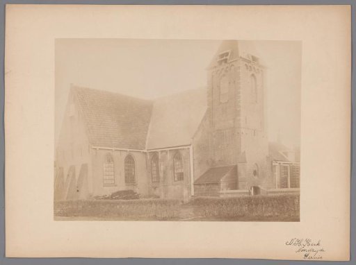 North side of the Reformed Church at Pernis