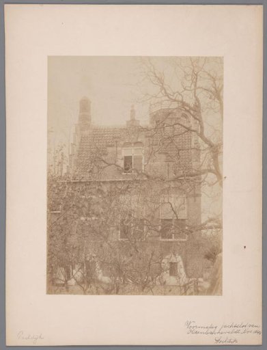 View of the former hunting lodge of Oldenbarnevelt or Torenzicht at Poeldijk