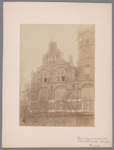 View of the former hunting lodge of Oldenbarnevelt or Torenzicht at Poeldijk
