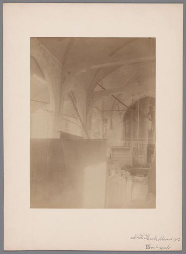Interior of the Village Church at Poortugaal