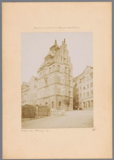 View of the Toppler Haus in Nuremberg