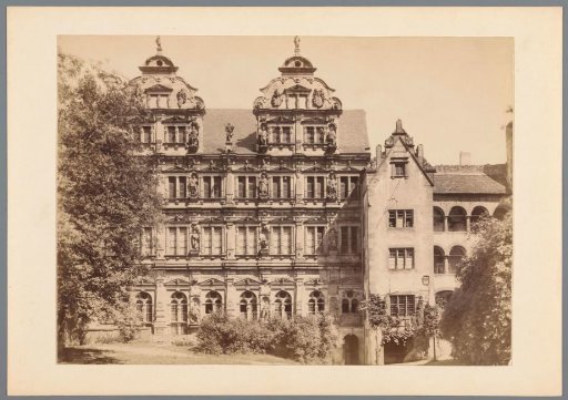 Facade of the Ottheinrichsbau, part of Heidelberg Castle