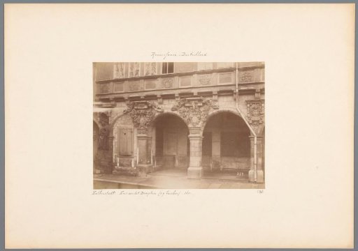 Colonnade on the Dom Square in Halberstadt