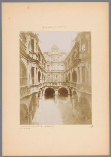Courtyard of the Pellerhaus in Nuremberg