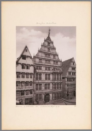 View of the Leibnizhaus in Hanover