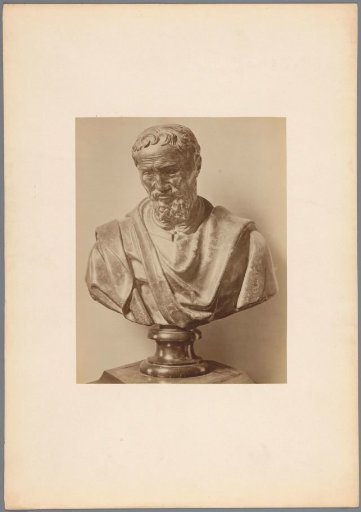 Bust of a man