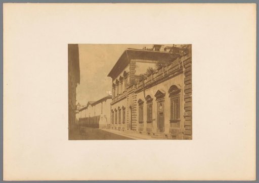 Facade of a building presumably in Italy