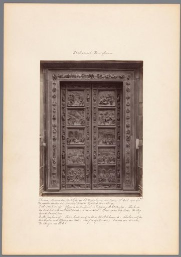 Bronze doors of the Florence Baptistery
